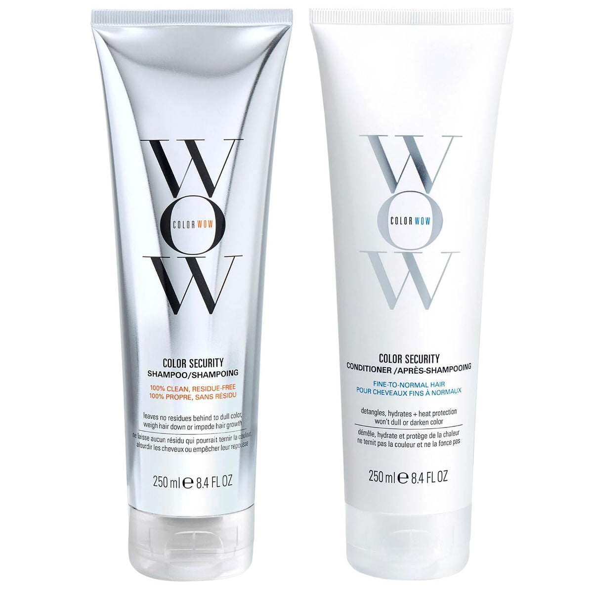 COLOR WOW Dream Clean Duo – Color Security Shampoo and Conditioner Set | Includes 100% clean shampoo and conditioner. Achieves hydrated strands and protects color.