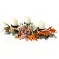 20" Harvest Fall Wreath for Front Door,Pumpkins Berries Autumn Wreaths