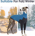 DENTRUN Greyhound Sweatshirt, Fleece Turtleneck Jumper for Sighthounds