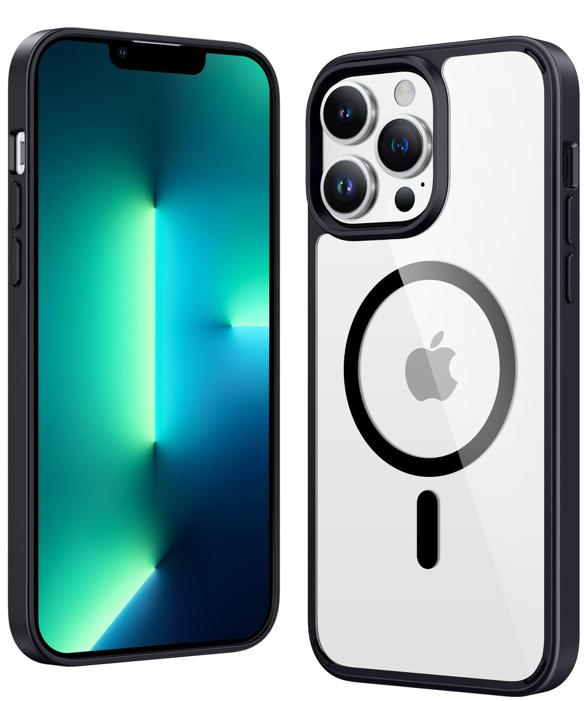 FNTCASE for iPhone 18 Pro Max Case / 17 Pro Max Clear Case Fit for Magsafe