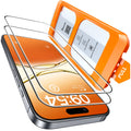 TOCOL for iPhone 15 Pro Screen Protector, Easy Installation