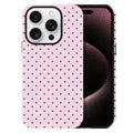 Polka Dot Pattern Phone Case for iPhone 13/14 6.1", Wine