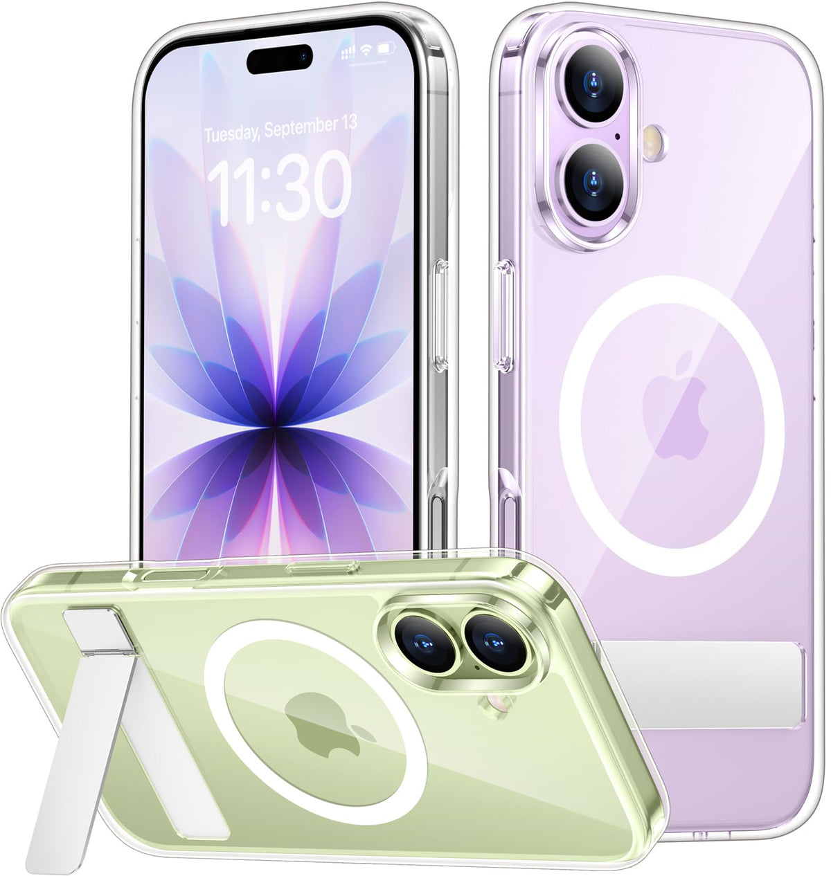 SPIDERCASE for Samsung Galaxy S26 Ultra Case,Built-in Stand,Clear