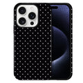 Polka Dot Pattern Phone Case for iPhone 13/14 6.1", Wine