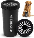 Dexas MudBuster Medium Dog Paw Cleaner, Fuchsia, Fits 1.5"-2.5" Wide Paws, Gentle Silicone Bristles for Quick, Easy Cleaning