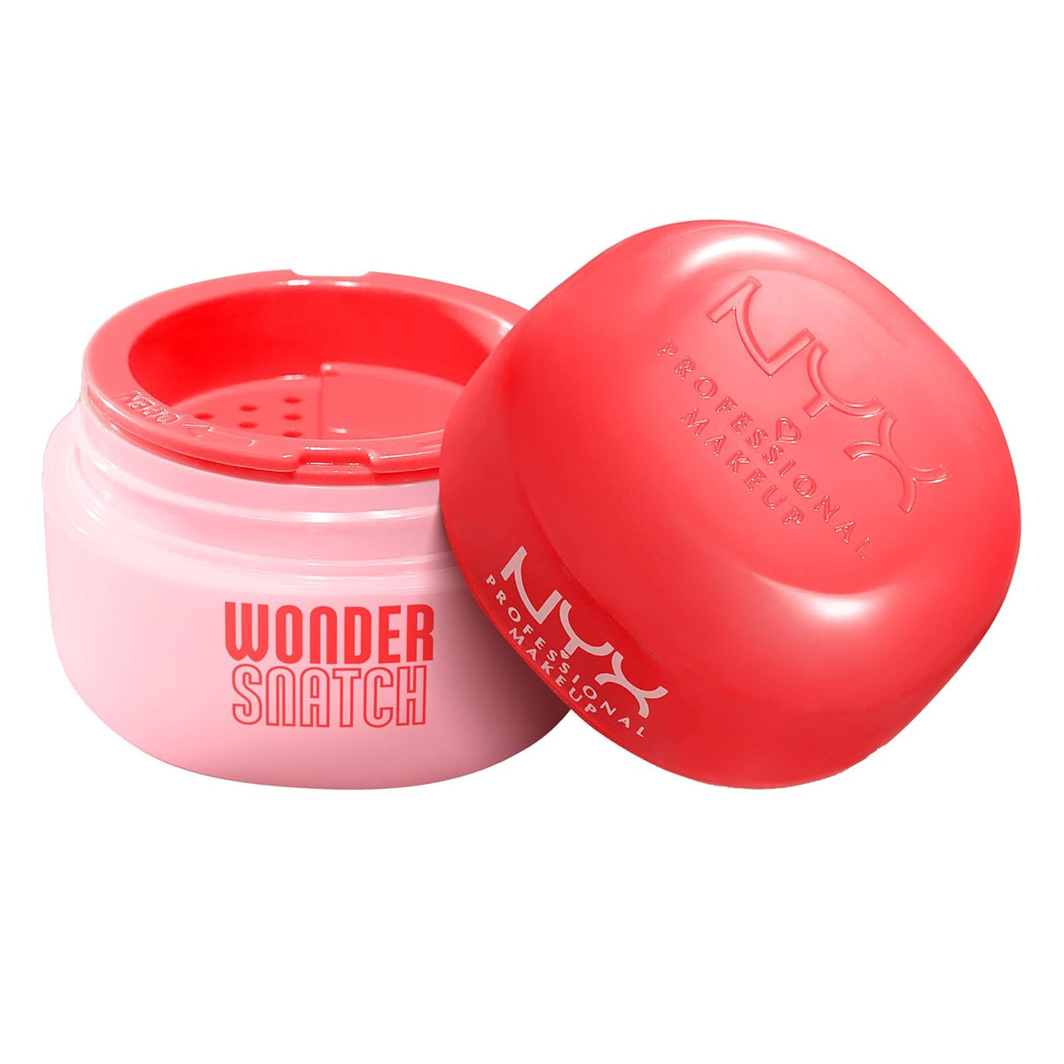 NYX PROFESSIONAL MAKEUP Wonder Snatch Setting Powder, Lifting Loose Powder With Up To 16HR Wear - Cheeky Cherry (Brightening Pink)