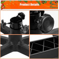 Rolling Christmas Tree Stand with Wheels Universal Base 9FT Artificial Tree