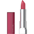 Maybelline Color Sensational Lipstick, Lip Makeup, Matte Finish, Hydrating Lipstick, Nude, Pink, Red, Plum Lip Color, Divine Wine, 1 Count