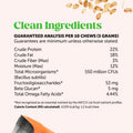 Cat Probiotics Crunchy Creamy Chews for Digestive Health - Cat Constipation + Occasional Diarrhea Relief - Daily Probiotics for Cats with Prebiotics Fiber Gut Flora Sensitive Stomach (90-Day Supply)