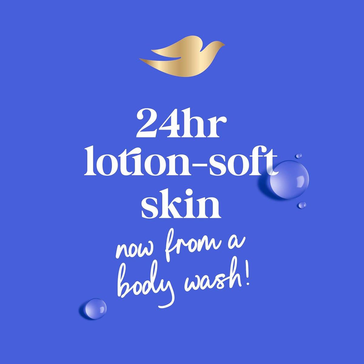 Dove 24hr Lotion Body Wash Deep Moisture, 30.6 oz | Moisturizing body wash with MicroMoisture technology for 24-hour hydration and lotion-soft skin