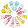 PinkSheep Halloween Hair Clips Barrettes for Girls, 6 Pairs/12 Pack
