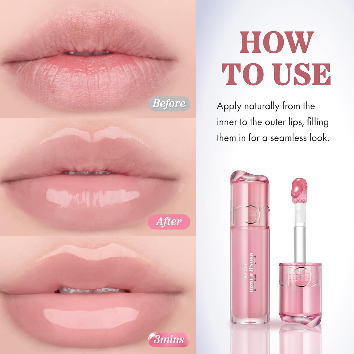 rom&nd JUICY FLASH LIP OIL 02 BERRY UP​