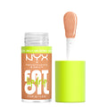 NYX PROFESSIONAL MAKEUP Fat Oil Lip Drip, Moisturizing Lip Oil Gloss, Vegan Tinted Formula, Up to 12 HR Hydration - Follow Back (Shimmering Warm Nude)