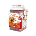 Catit Creamy Lickable Cat Treat – Healthy Variety of Flavors, 50 Pack, Hand-Feed or Serve, Nutrient-Rich Squeeze Tube, 0.5 oz Each