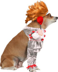 Rubies IT Movie: Pennywise Pet Costume for for Dogs or Cats, XL