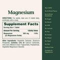 Nature's Bounty Magnesium 500 mg Tablets, High Potency Magnesium Supplement for Bone & Muscle Health, Whole Body Support, 200 Count (Pack of 1)