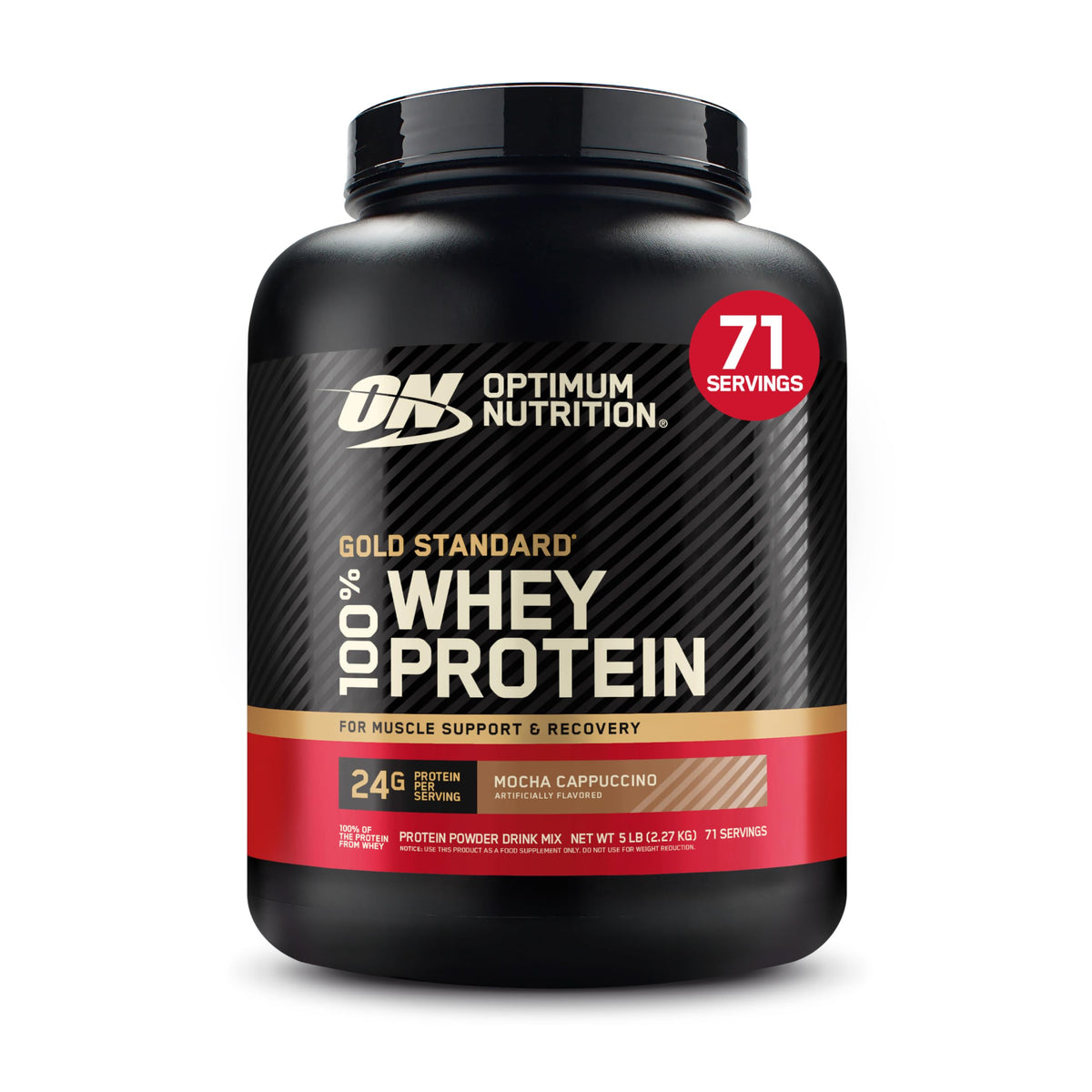 Optimum Nutrition Gold Standard 100% Whey Protein Powder, Double Rich Chocolate 1.98 Pound (Packaging May Vary)