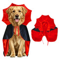 GOYOSWA Dog Halloween Costumes, Dog Vampire Devil Cloak Cape Costume Halloween Costumes for Small Medium Large Dogs Pets (Large)