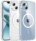 FNTCASE for iPhone 18 Pro Max Case / 17 Pro Max Clear Case Fit for Magsafe