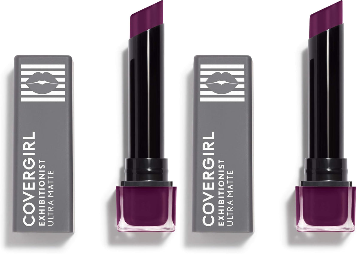 COVERGIRL Exhibitionist Ultra-Matte Lipstick, Soloist