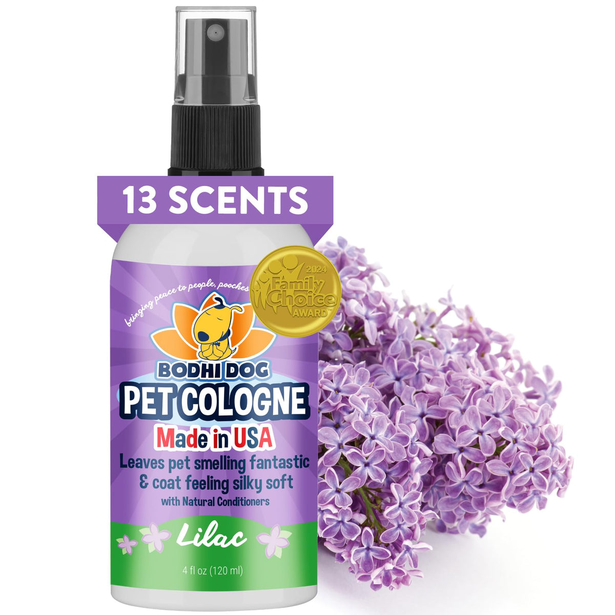 Bodhi Dog Premium Dog Cologne - Deodorizing Dog Perfume & Conditioner for Dogs & Cats - Natural Long Lasting Spray - Keeps Pets Fresh All Day - Gentle, Safe Formula, Made in USA -Pumpkin Spice 4 Fl Oz