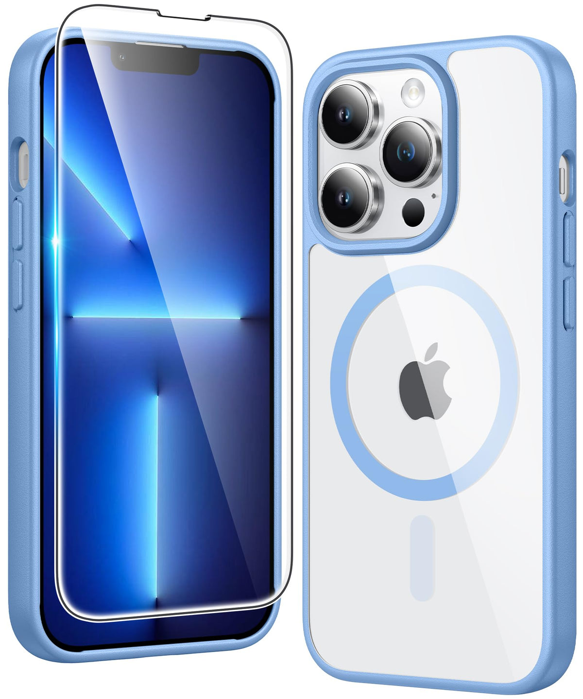 FNTCASE for iPhone 18 Pro Max Case / 17 Pro Max Clear Case Fit for Magsafe