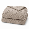 Rust Throw Blanket - Soft & Fluffy Fleece, Cute & Aesthetic, Perfect for Sofa, Couch, Chair, Bed, Living Room & Bedroom, All-Season Use, Plush & Cozy Decorative Blanket
