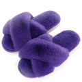 Evshine Memory Foam Fuzzy House Slippers for Women