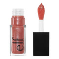e.l.f. Glow Reviver Lip Oil, Tinted, Hydrating & Non-Sticky, Hot as Fudge
