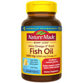 Nature Made Burp Less Ultra Omega 3 Fish Oil Supplements, 1400mg Fish Oil Omega 3 Supplements as Ethyl Esters for Healthy Heart Brain Eyes Support, One Per Day, 90 Softgels