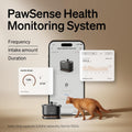 PETLIBRO Cat Water Fountain Stainless Steel Tray, App Monitoring Cat Fountain Indoor, 2.5L/84oz Dockstream Pet Water Fountain, Quite Cat Fountains for Drinking, 2.4G WiFi Cat Water Dispenser BPA-Free