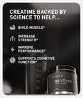 Kaged Creatine Monohydrate Micronized Powder | Unflavored | Muscle Building & Recovery | 5000 mg Per Serving | Vegan, Gluten Free, Easily Digestible | Supplements for Men & Women | 100 Servings