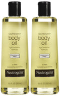Neutrogena Body Oil Light Sesame Formula, Lightweight, Quick-Absorbing Nourishing Moisturizing Oil, Before and After Shower Application for Smooth, Radiant Looking Skin, Non-Greasy Feel, 16 fl oz