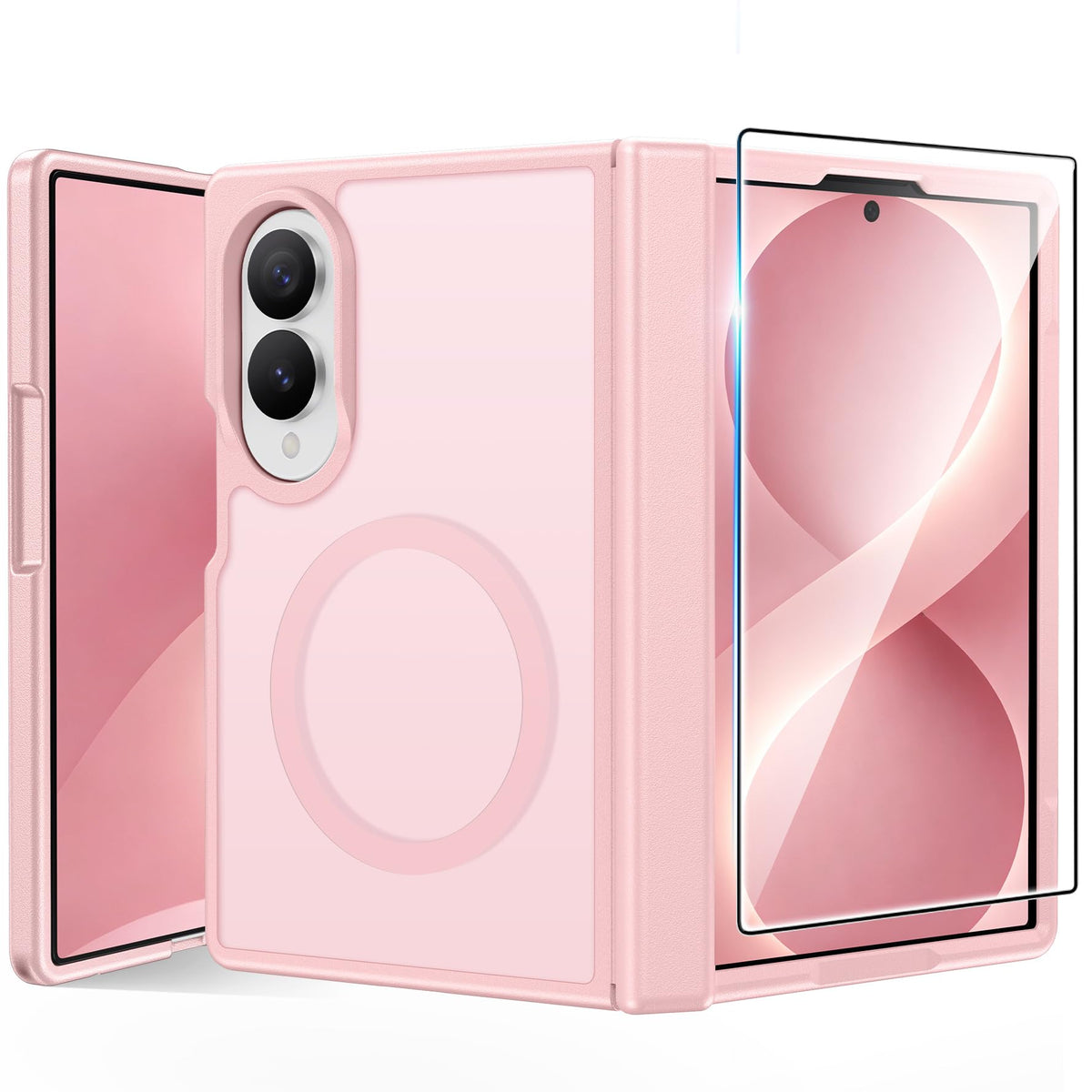 FNTCASE for iPhone 18 Pro Max Case / 17 Pro Max Clear Case Fit for Magsafe