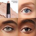 Julep Eyeshadow 101 Cream-to-Powder Waterproof Eyeshadow Stick – Champagne Shimmer – Long-Lasting, Buildable, Crease-Proof, Cruelty Free, Shimmer Finish with Built-In Smudger