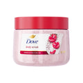 Dove Body Scrub Macadamia & Rice Milk, 15 oz | Exfoliating body scrub that deeply nourishes and reveals soft, smooth and radiant skin
