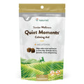 NaturVet Quiet Moments Calming Dog Supplement, Dog Soft Chews with Melatonin to Help Reduce Stress from Storms, the Vet, Fireworks, and Travel, Bacon and Chicken Flavored Pet Supplement, 180 Count Jar