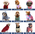 Spark Paws Dog Hoodie – Premium Dog Sweater for Small, Medium, and Large Dogs | Warm Outfits for French Bulldogs, Pitbull, Puppy, Winter Jacket Alternative - Slate Blue - XL