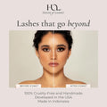 House of Lashes Iconic False Eyelashes - Comfortable Fake lashes for Bold Daring Look, Easy and Reusable Faux Mink Lashes for All Eye Shapes