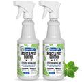 Mighty Mint Peppermint Oil Insect Repellent Spray – Indoor & Outdoor Bug Control for Spiders, Ants, Roaches, and More – Plant-Based, Extra-Strong Formula - 16 oz