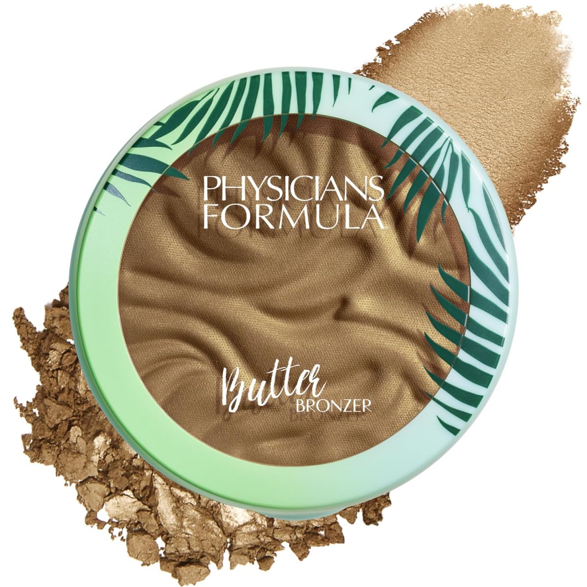 Physicians Formula Murumuru Butter Bronzer, Moisturizing, Nourishing Murumuru Butter for Silky Glow, Dermatologist Tested, Hypoallergenic, Vegan & Cruelty-Free - Sunkissed Bronzer