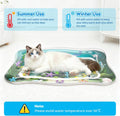 Interactive Cat Toy for Indoor Cats, Upgraded Cat Water Mat, Thickened Water Sensory Play Mat with Fish, Enrichment Stimulating Toy for Bored Adult Kitten Cats to Exercise, Hunting