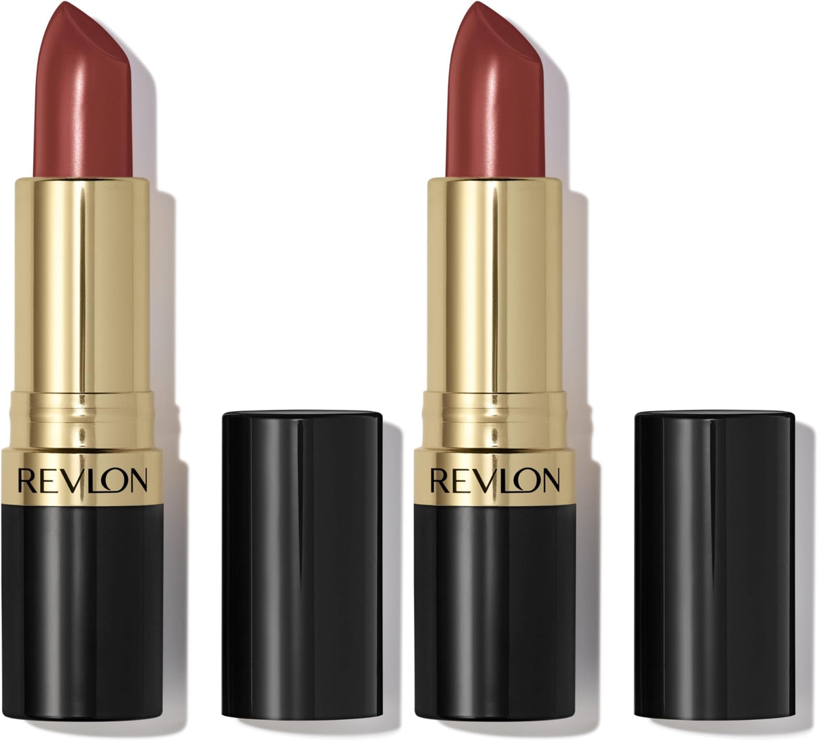 REVLON Super Lustrous Lipstick Gift Set, 5-Piece | 5-piece lipstick gift set. Creamy formula for soft, fuller-looking lips with a moisturized feel.