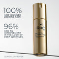 RoC Retinol Correxion Deep Wrinkle Retinol Face Serum with Ascorbic Acid, Anti-Aging Treatment for Fine Lines, Dark Spots, Post Acne Scars, 1 Oz (Packaging May Vary)