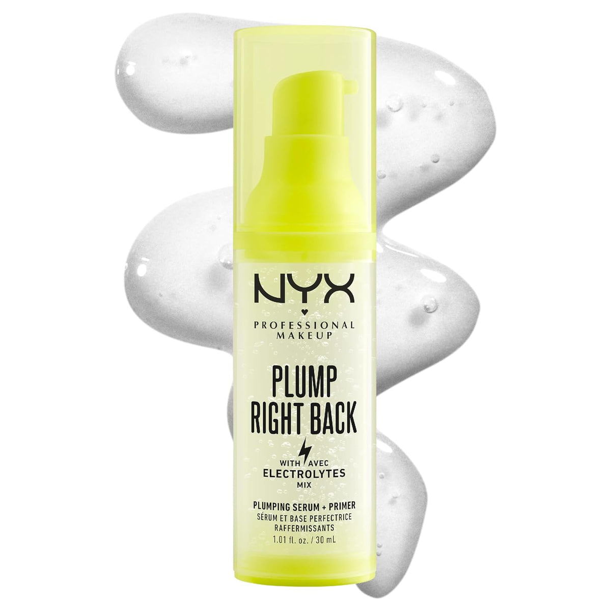 NYX PROFESSIONAL MAKEUP Plump Right Back Plumping Serum & Primer, With Hyaluronic Acid