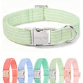 ARING PET Fall Dog Collar-Cotton Maple Leaves Dog Collar for Small Dogs, Adjustable Lightweight Dog Collars with Quick Release Buckle for Small Medium Large Dogs