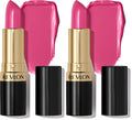 REVLON Super Lustrous Lipstick Gift Set, 5-Piece | 5-piece lipstick gift set. Creamy formula for soft, fuller-looking lips with a moisturized feel.