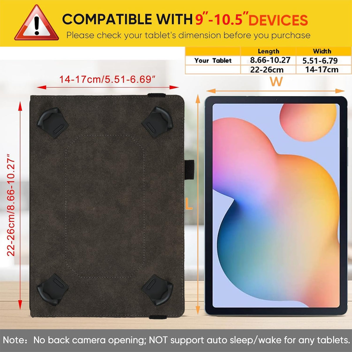 Universal 10 10.1 Inch Android Tablet Case