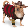 Rubies at Party City A Nightmare on Elm Street: Freddy Krueger Pet Costume for Dogs or Cats, Medium