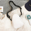 Halloween Purse Novelty Ghost Purse for Women Men Cute Crossbody Bag Satchel Bag Novelty Shoulder Bag